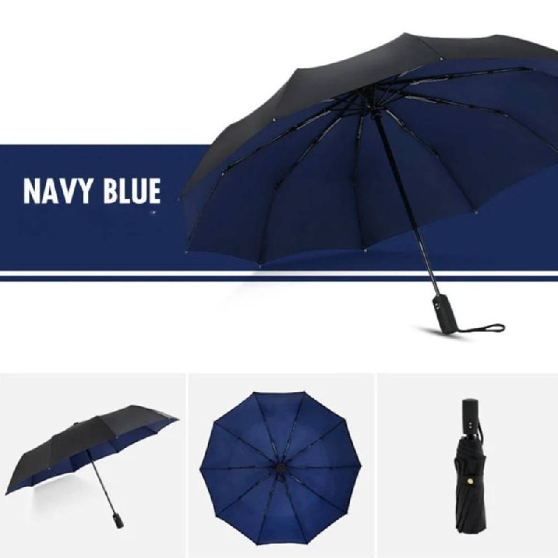Waterproof Compact Rain Umbrella for Daily Use