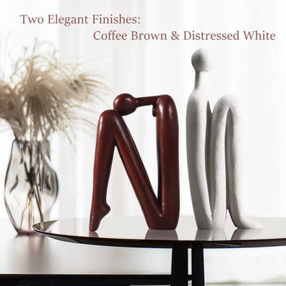 Decorative Polyresin Book Ends for Home Office Use