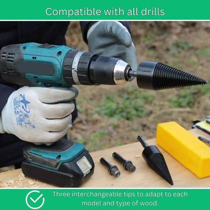 Heavy Duty Log Splitter Drill Bit