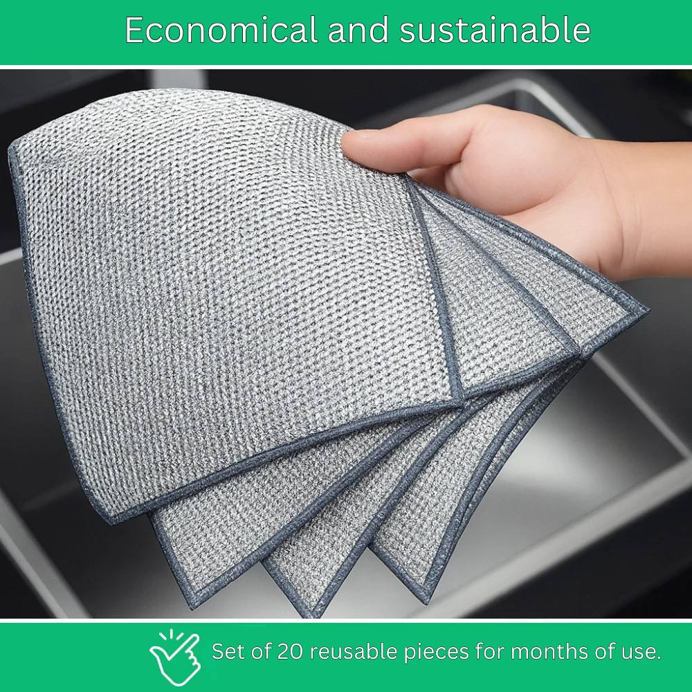 Heavy Duty Non Scratch Cleaning Cloths