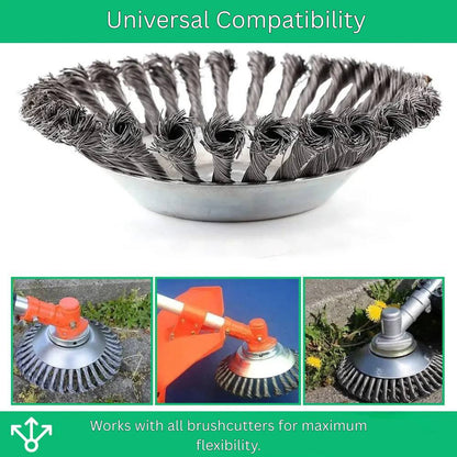 Sharp Metal Weed Trimmer Head for Easy Cutting