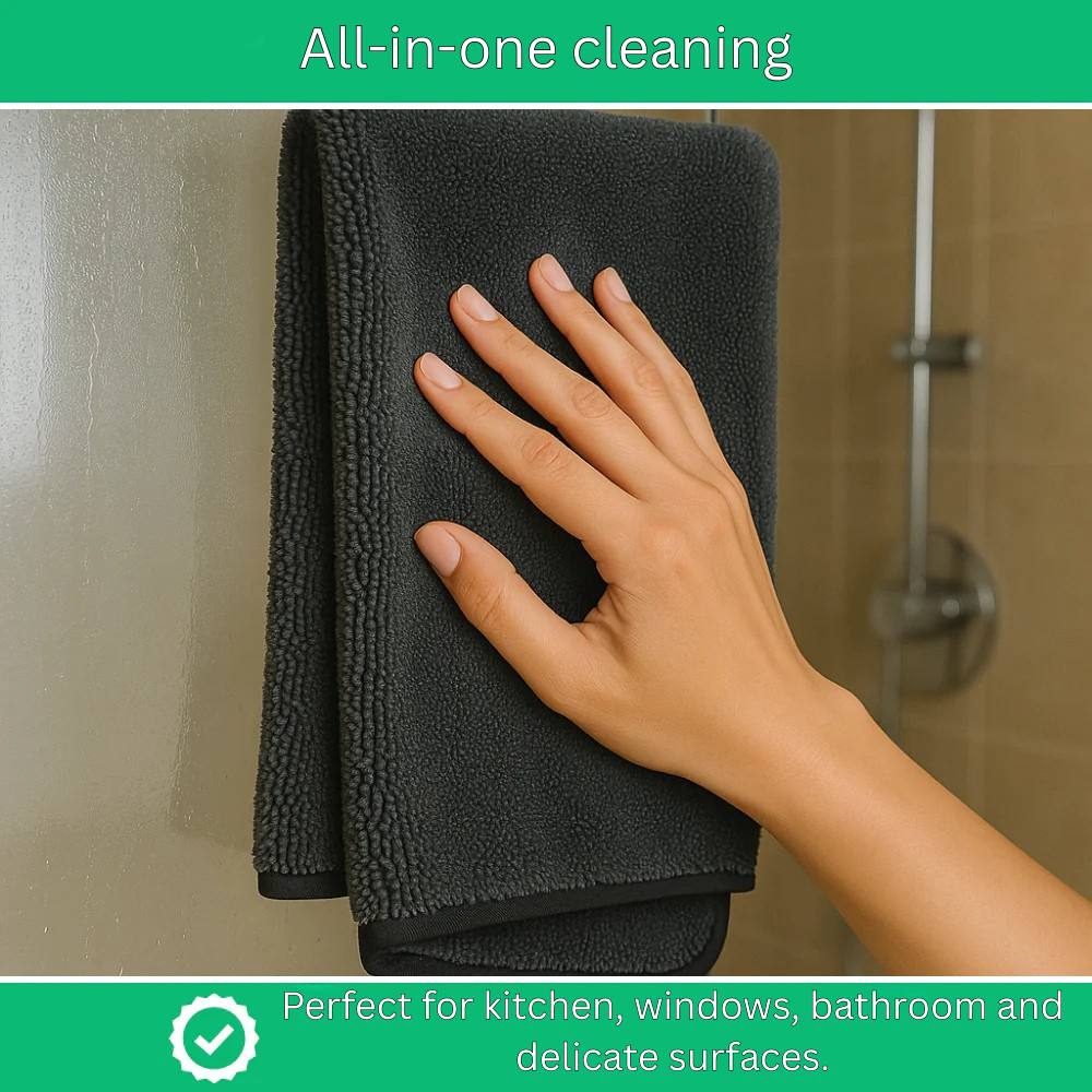 Large Soft Cleaning Cloth, Super Absorbent and Stain Resistant
