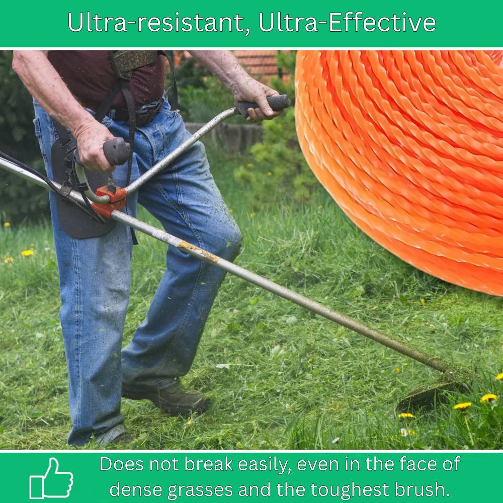 Durable Garden Trimmer Line for Heavy Duty Use