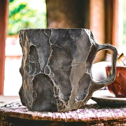 Unique Artisan Crystal Coffee Mug