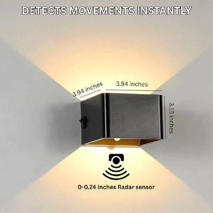 Elegant Wireless LED Wall Lamp