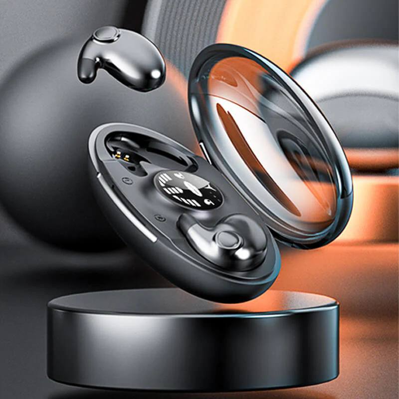 Slim Sleep Headphones with Noise Cancelling and Long Battery