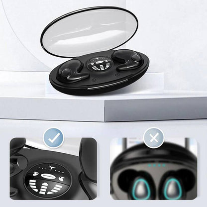Slim Sleep Headphones with Noise Cancelling and Long Battery