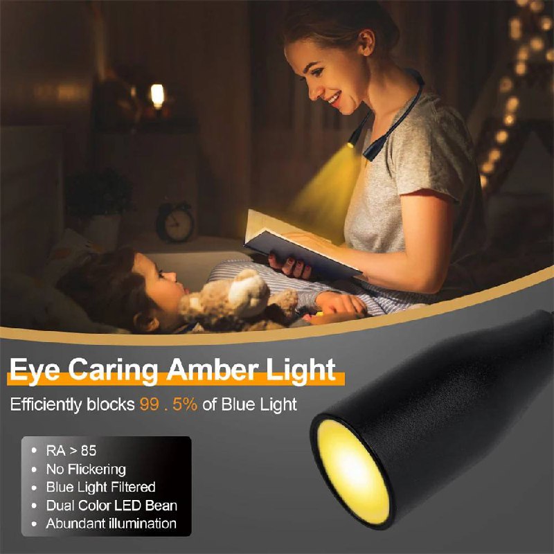 Portable Adjustable LED Reading Lamp for Book