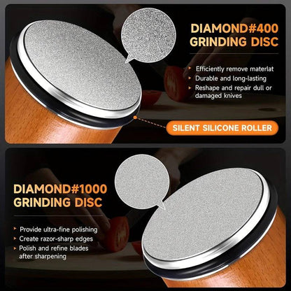 Premium Knife Sharpener Kit with Adjustable Angles