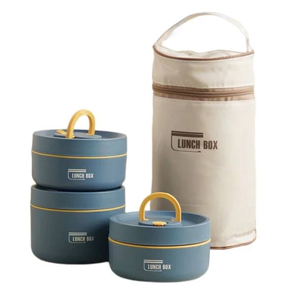 Leakproof Thermal Lunch Container 3 Piece Set