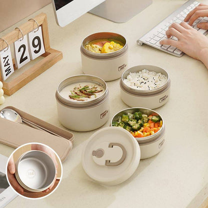 Leakproof Thermal Lunch Container 3 Piece Set