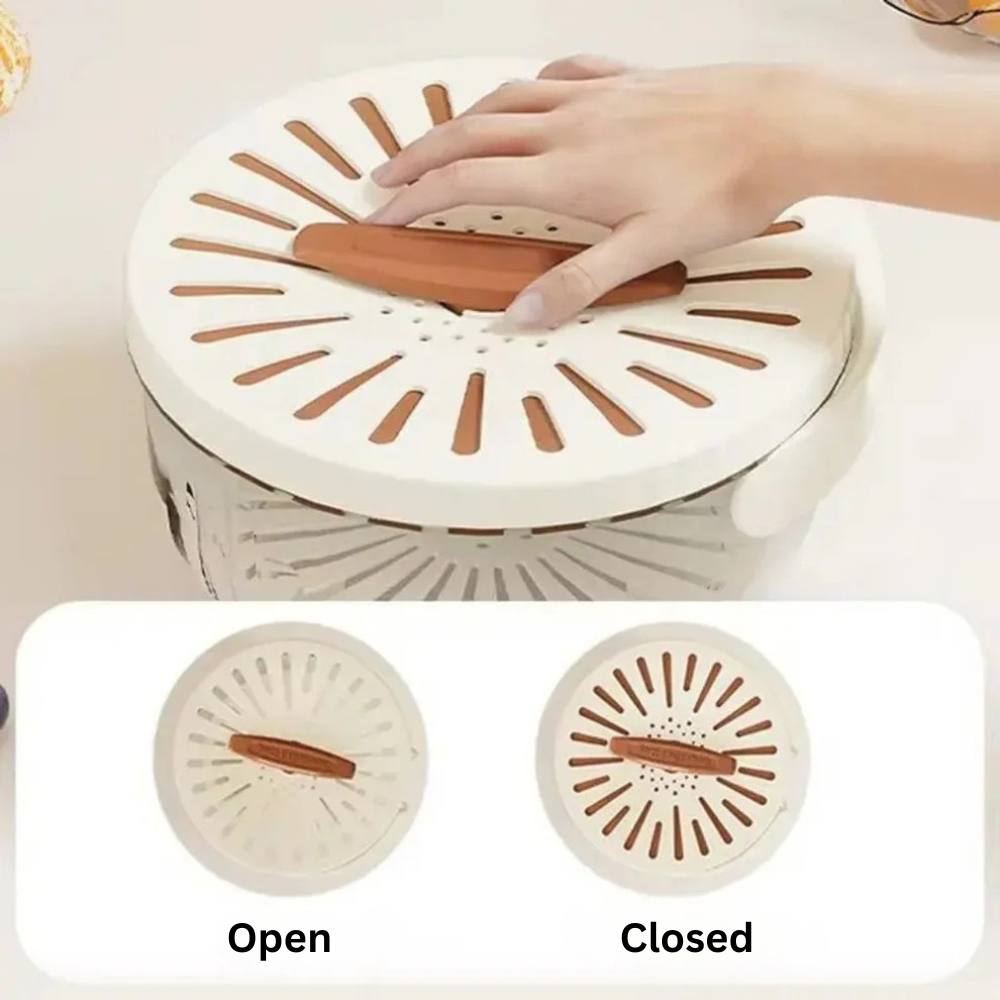 Practical 2-in-1 Kitchen Strainer Bowl