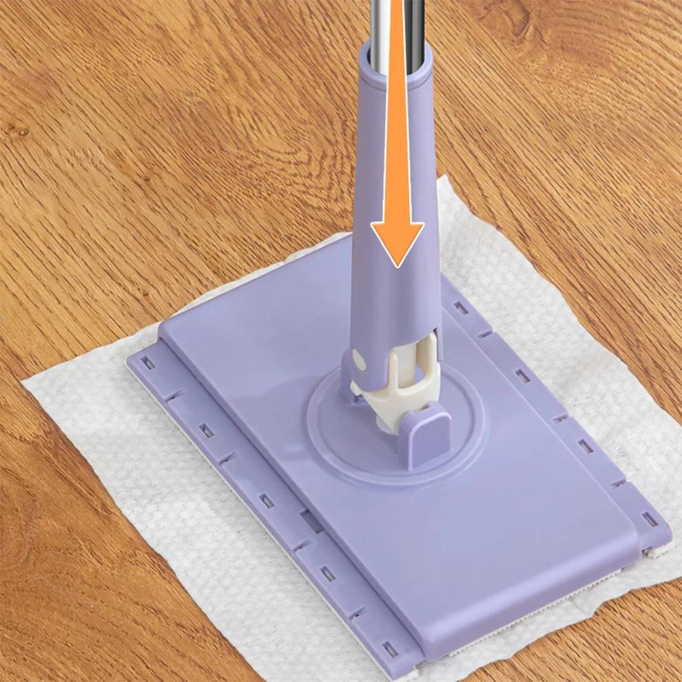 Spin Mop with 360 Rotation for Easy Floor Cleaning - Ortekor