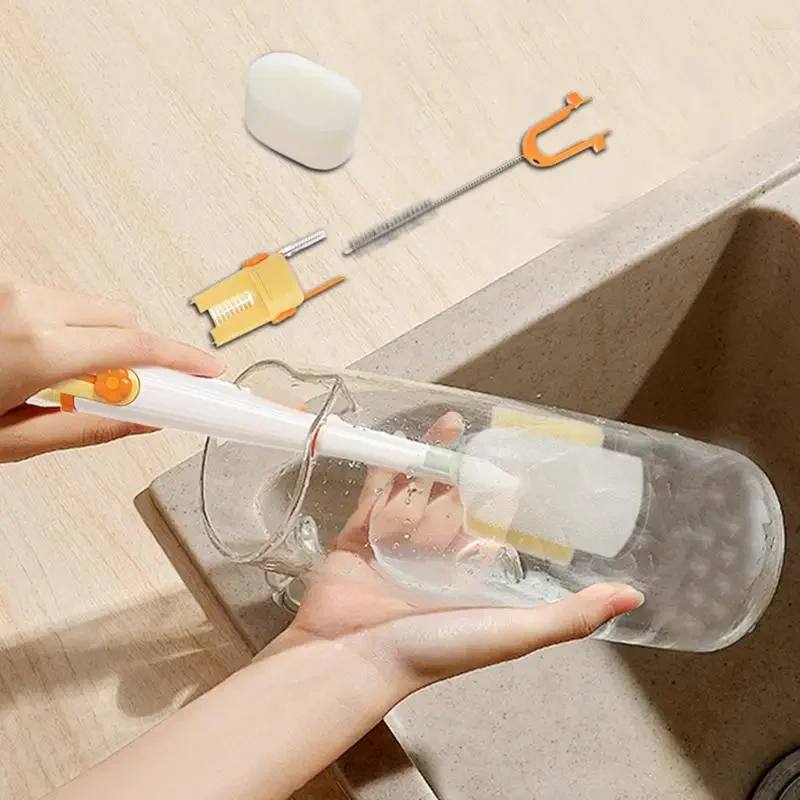Multi Purpose Bottle Brush Cleaning Kit