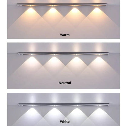 Bright LED Kitchen Under Cabinet Lighting with Sensor