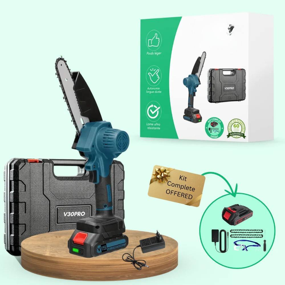 Compact Powerful Chainsaw, Easy Fast Cutting