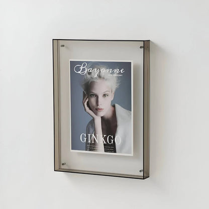 Stylish Clear Picture Frame, Acrylic Wall Decor