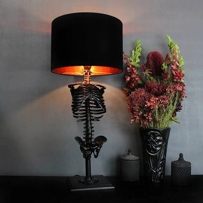 Dark Skull Desk Light, Unique Decor Lamp
