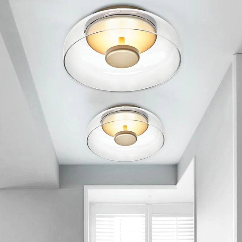 Stylish Glass LED Ceiling Lamp