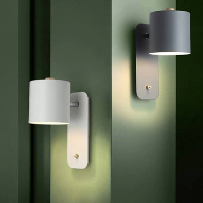Stylish LED Bedroom Wall Light with On/Off Switch