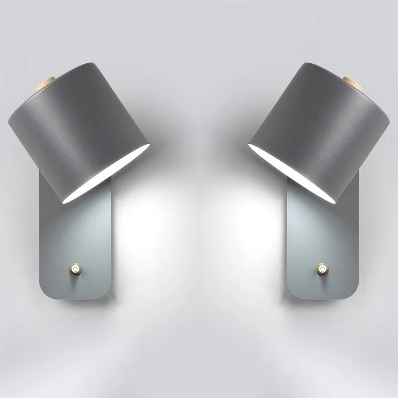 Stylish LED Bedroom Wall Light with On/Off Switch