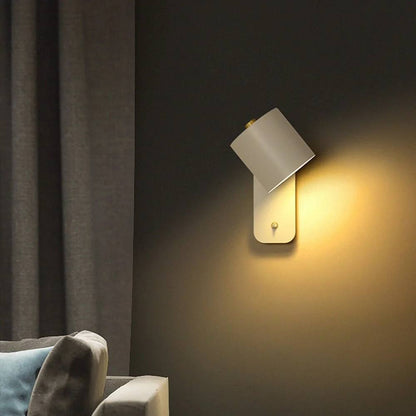 Stylish LED Bedroom Wall Light with On/Off Switch