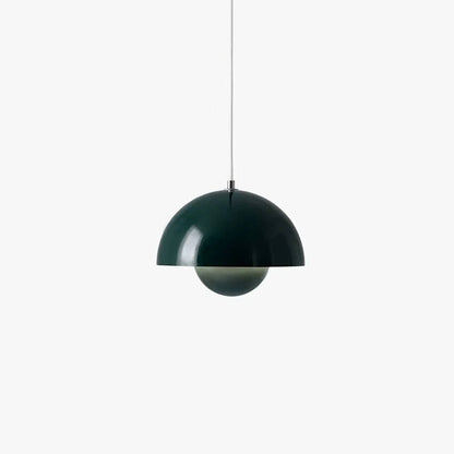 Elegant Hanging Light with Flower Pattern