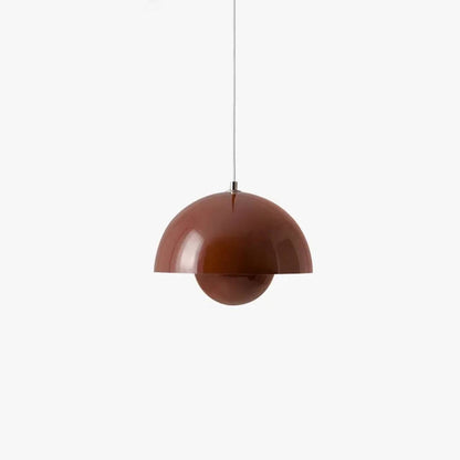 Elegant Hanging Light with Flower Pattern