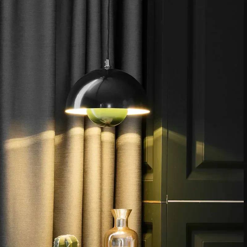 Elegant Hanging Light with Flower Pattern