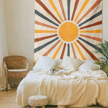 Bright Yellow Sunny Wall Hanging Decor