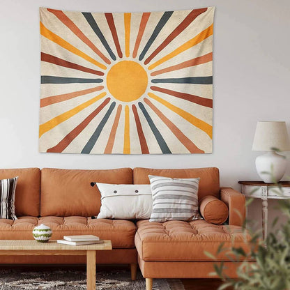 Bright Yellow Sunny Wall Hanging Decor