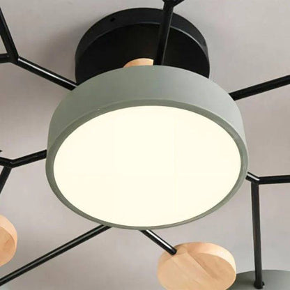 Stylish Nordic LED Ceiling Lamp, Tree Branch Style