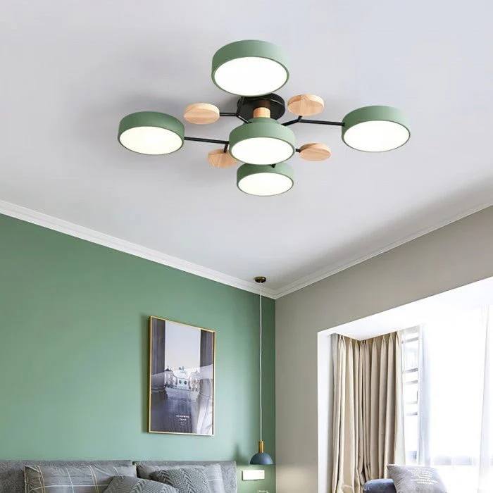 Stylish Nordic LED Ceiling Lamp, Tree Branch Style