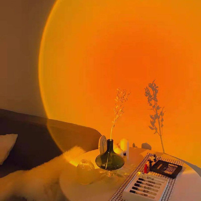 Sleek LED Floor Lamp with Ambient Glow Effect