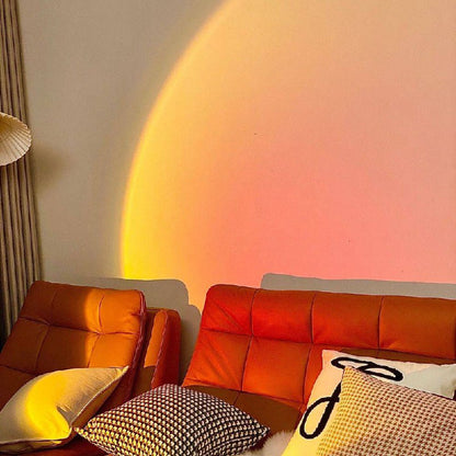 Sleek LED Floor Lamp with Ambient Glow Effect