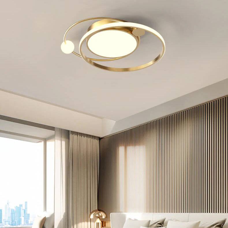 Simple LED Flush Ceiling Lamp