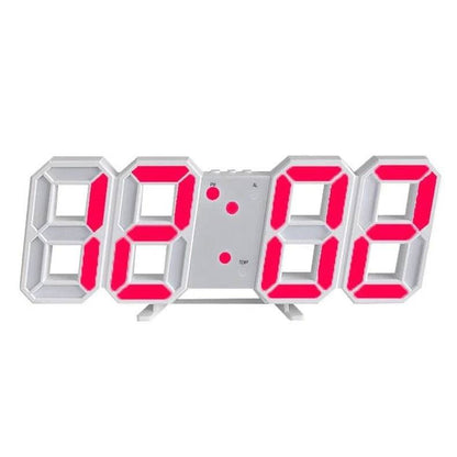 Contemporary LED Wall Clock with Adjustable Brightness