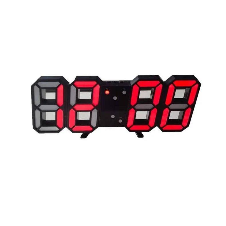 Contemporary LED Wall Clock with Adjustable Brightness