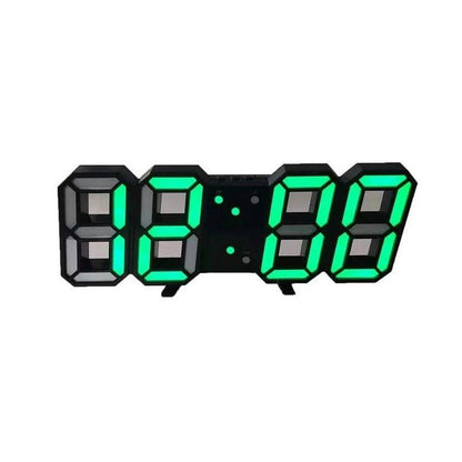 Contemporary LED Wall Clock with Adjustable Brightness