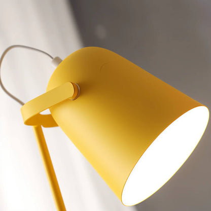 Chic Glass Table Lamp, Sleek Adjustable Office Lamp