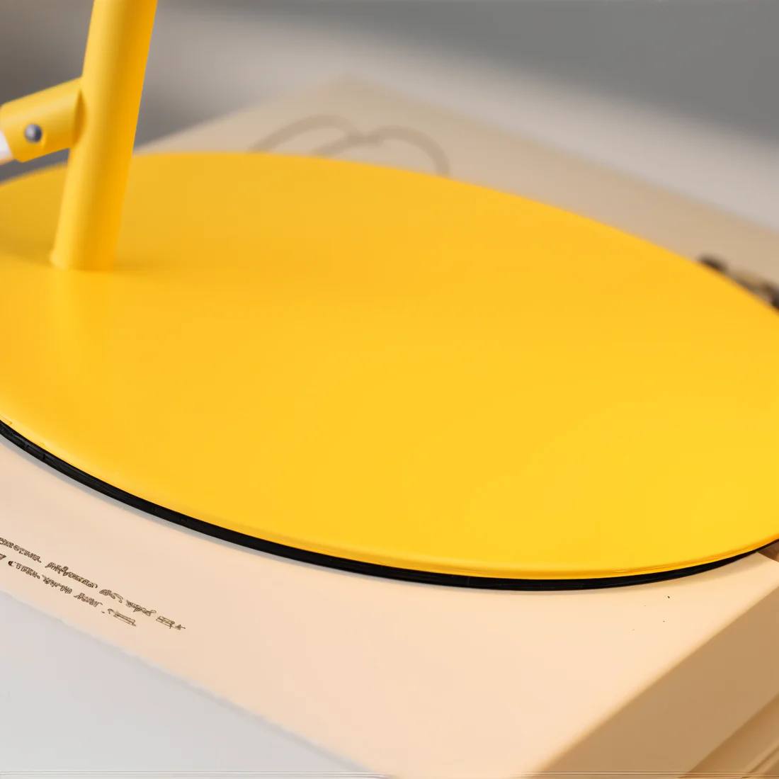 Chic Glass Table Lamp, Sleek Adjustable Office Lamp