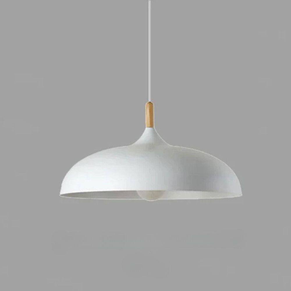 Rustic Wooden Ceiling Lamp, Natural Oak Finish
