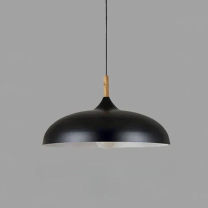 Rustic Wooden Ceiling Lamp, Natural Oak Finish
