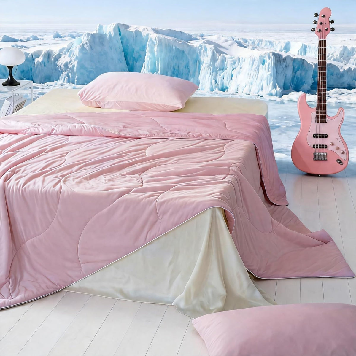 Cooling Comforter Set | Lightweight Cooling Blanket with Cooling Pillowcases | Moisture-Wicking Fabric for Hot Sleepers