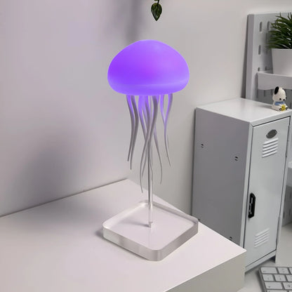 LED Jellyfish Mood Lamp with Color Changing Lights & Remote Control for Bedroom, Living Room, Office Décor