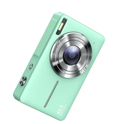 Compact Digital Camera 1080p HD Video & Photos Retro Style Lightweight Point-and-Shoot Auto Settings Instant Preview Travel Party Everyday