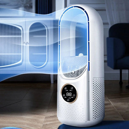 Desktop Personal Evaporative Air Cooler USB-Powered Quiet Misting Fan for Bedroom Office Desk Small Rooms