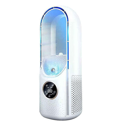 Desktop Personal Evaporative Air Cooler USB-Powered Quiet Misting Fan for Bedroom Office Desk Small Rooms