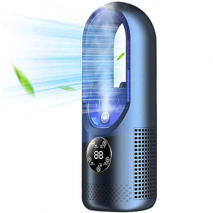 Desktop Personal Evaporative Air Cooler USB-Powered Quiet Misting Fan for Bedroom Office Desk Small Rooms