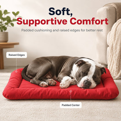 Ortekor Portable Outdoor Dog Bed for Camping &Car Travel - Roll-Up Mat for Clean, Comfortable Rest